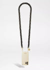 Emmy Phone Chain - Black - Domino Style