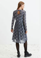 Lydia Dress - Flower Print - Domino Style