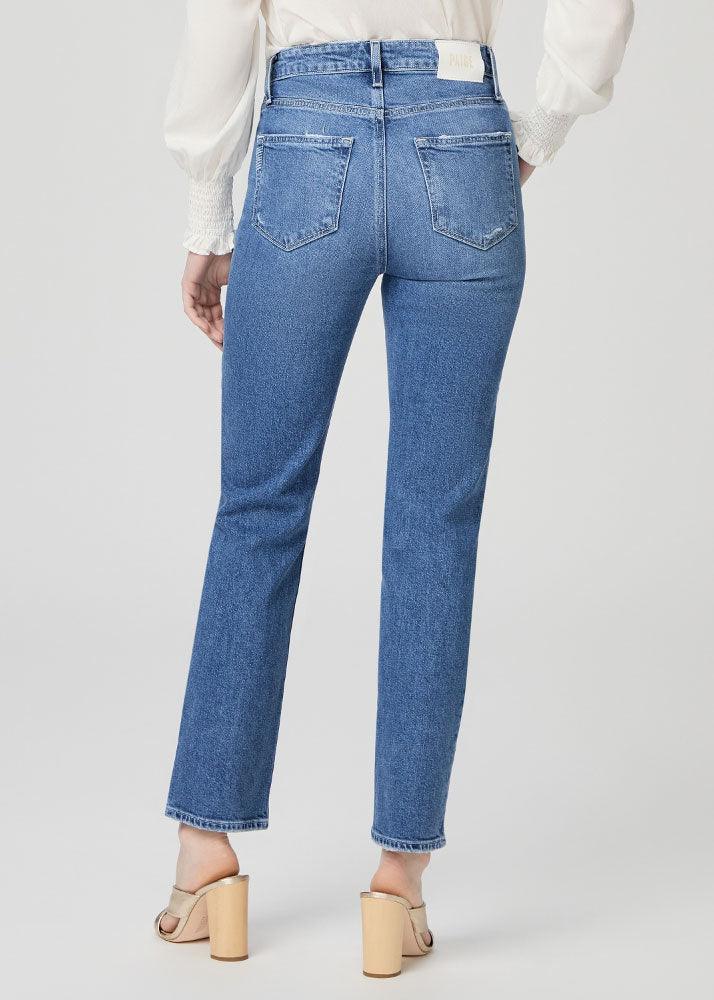 Stella Straight Jeans - Volar Distressed - Domino Style