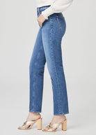 Stella Straight Jeans - Volar Distressed - Domino Style