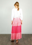 Erin Skirt - Pink Poppy - Domino Style